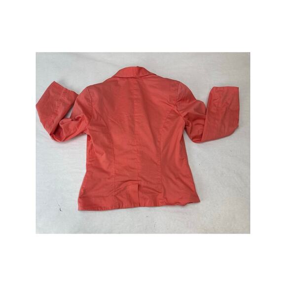 The Webster MIAMI at Target Cinched Blazer Coral Jacket Career Size 4 - Picture 4 of 10